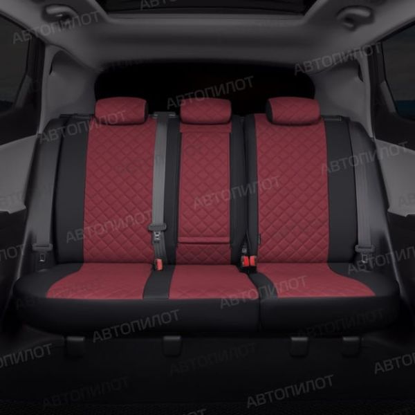 Чехлы Автопилот Экокожа Ромб на Jaecoo J7 (2023+) Чехлы Автопилот Экокожа Ромб на Jaecoo J7 (2023+)